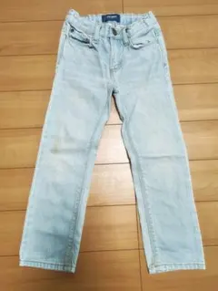 OLD NAVY スキニーデニムパンツ ライトウォッシュ 110cmのサムネイル