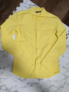 テットオム　TETE HOMME　イエロー　長袖　シャツのサムネイル