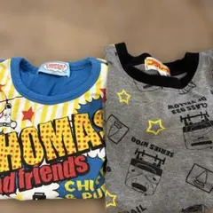 トーマスと友達 長袖カットソー 2枚セット