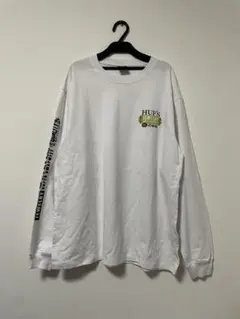 HUF ホワイト 長袖カットソー L