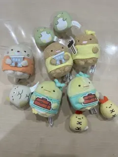 すみっこぐらし手のりぬいぐるみセット