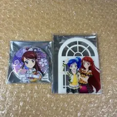 アイカツ！シリーズアクリルアーチフォト 霧矢あおい 紫吹蘭 桜庭