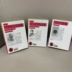 西洋詩集3冊セット　岩波文庫