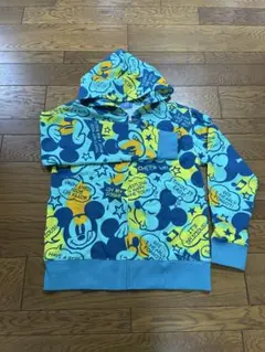 ディズニーリゾート ミッキーマウスグラフィックデザイン フルジップパーカー M