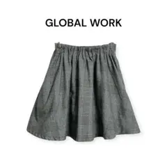 【グローバルワーク】size M キュロットスカート a47