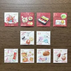 日本の古切手 野菜・くだもの 30枚 - メルカリ