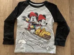 ベビーギャップ　長袖Tシャツ　ミッキー