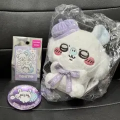 ちいかわ 東京みやげ お座りぬいぐるみ　モモンガ・非売品缶バッジ3点セット