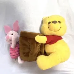 くまのプーさん　ぬいぐるみ　電報　限定品　スマホ置き