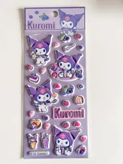 け*)様 クロミ　 ぷっくりマシュマロシー ル　1シート