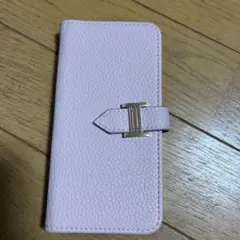 くすみピンク手帳型 iPhone13ケース 3カードポケット