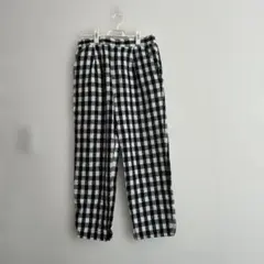 greenlabel relaxinギンガムチェックパンツ ウエストゴムのサムネイル