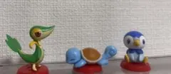 ポケモン チョコエッグ 旅立ちの3匹 ツタージャ ゼニガメ ポッチャマ