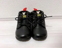 新品未使用　フタフタ　ミッキーマウスブーツ　ベビーシューズ　15cm