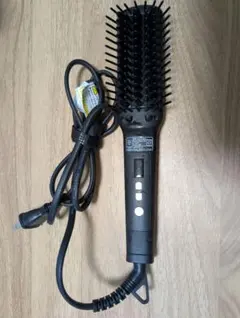 SALONIA サロニア ストレートヒートブラシ スリム ブラック