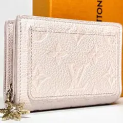 新品同様 限定品 ルイヴィトン アンプラント ポルトフォイユクレア M27072