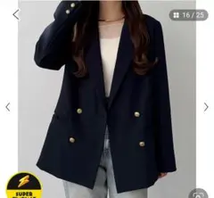 ★タグ付き★新品★未使用★テーラードジャケット金ボタン★