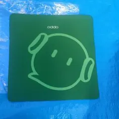 oddo 緑色 キャラクターシルエット マウスパッド