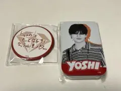 treasure ヨシ　セット　ガチャ　缶バッジ