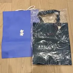 開封済み 未使用】familiar チェック トートバッグ 青系 大 - メルカリ