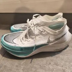 Nike ランニングシューズ ホワイト/ターコイズ