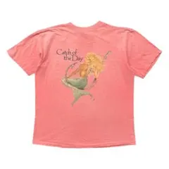 古着 USA製 90S 人魚 マーメイド クルーネック ヴィンテージ Tシャツ