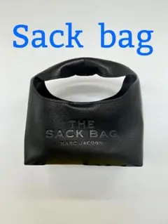 MARC JACOBS ザ サックバッグ ミニハンドバッグ ポーチ付き ブラック