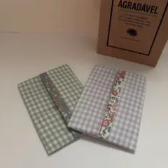 ハンドメイド　ポケットティッシュケース　リバティ