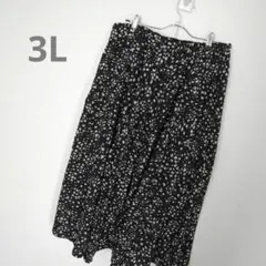 値下げ！　フレアロングスカート 3Lサイズ