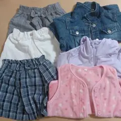 120センチ　女の子キッズ服セット デニムジャケットなど