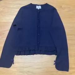 組曲　カーディガン　紺色　170