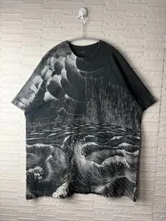 90s USA製M.C ESCHER エッシャーアートTシャツ　天地創造の2日目