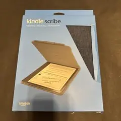 kindle scribe キンドルスクライブ 純正レザーカバー - メルカリ