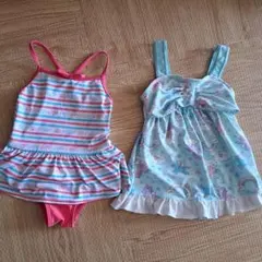 女の子用ワンピース水着 100cm