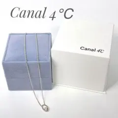 Canal4°C ネックレス ピンクシルバー 箱 カナル4°C保証書　現行品のサムネイル