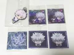 ハンターハンター ウエハース キルア ラバーストラップ セット