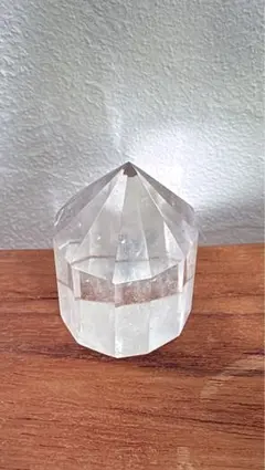 天然石　クリスタル 水晶　カットクオーツ