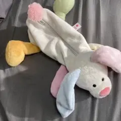 NICI ニキ フィギュアペンポーチ レインボーラビット