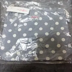 Cath Kidston 巾着 ポーチ ドット柄 ネイビーのサムネイル