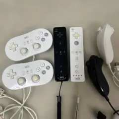 Wiiリモコン＆クラシックコントローラー&ヌンチャクセット