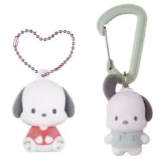 サンリオ カラフルカラビナマスコット　ふわわフロッキーマスコット　ポチャッコ