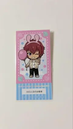 新テニ テニプリ コスモワールド 特典 チケット風カード 丸井ブン太