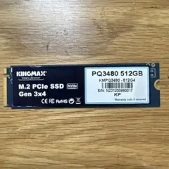 KINGMAX PQ3480 512GB M.2 PCIe NVMe SSD