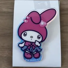 サンリオ アクリルブローチクリームinスナック マイメロディ