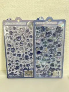 ボンボンドロップシール　よるねこ　ミニ　オリジナル　正規品