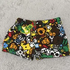 A BATHING APE マイロ柄パッチワーク半袖ロンパース 70 A BATHING APE マイロ柄パッチワーク半袖ロンパース 70 - メルカリ