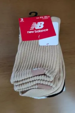 New Balance レディース ソックス 3足セット 23-25cmのサムネイル