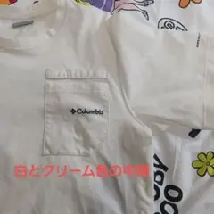 Columbia ポケット付きTシャツ ホワイトのサムネイル