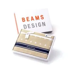 BEAMS DESIGN タオルセット スター柄 ベージュのサムネイル