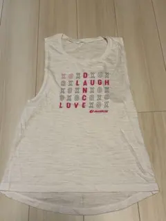 JAZZERCIZE タンクトップ ホワイト